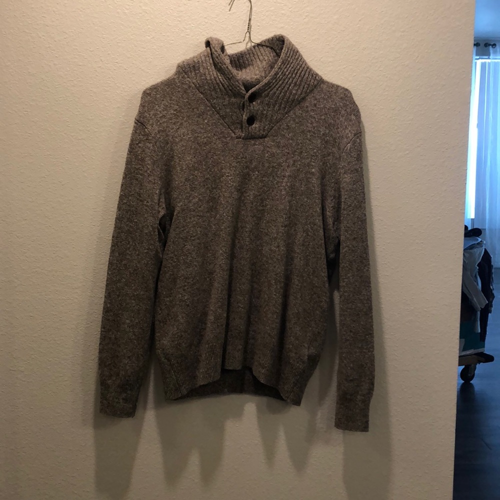 Large wool jcrew men’s sweater